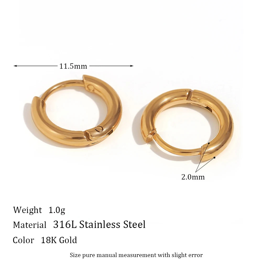 Elegant Zirconia Huggies