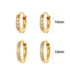 Elegant Gold Hoop Earrings