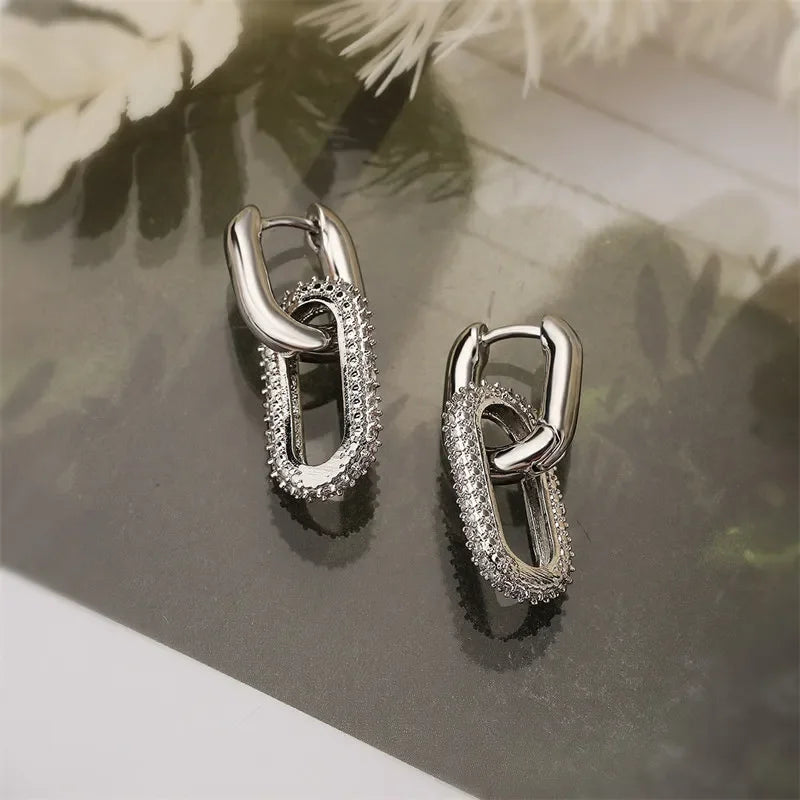 Lumière Rose Stud Earrings