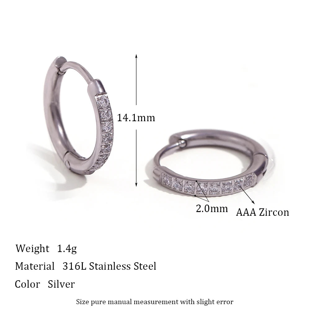 Elegant Gold Hoop Earrings