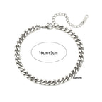Elegant Gold-Plated Cuban Bracelet