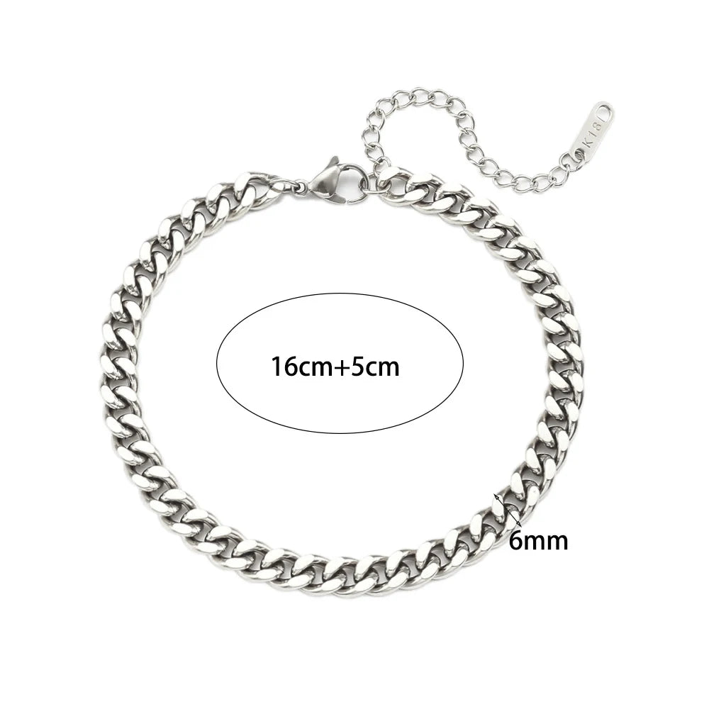 Elegant Gold-Plated Cuban Bracelet