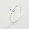Éclat Rectangle 925 Ring