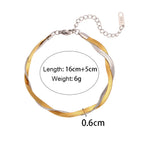 Elegant Gold-Plated Cuban Bracelet