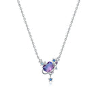 Trèfle Heart Necklace in Sterling Silver 92